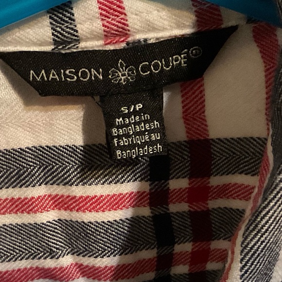 Flannel plaid button down shirt - Picture 2 of 3